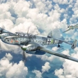 Model avion BF-110C Zerstörer 1/72