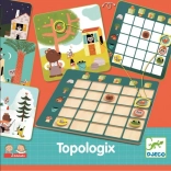 Joc didactic DJECO Topologix pentru învățarea noțiunilor spațiale de la 4 ani