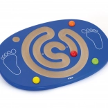 VIGA placă de echilibru din lemn cu labirint