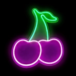 2Kids Toys lampă neon led cireșe