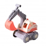 Excavator pentru copii cu roți libere 20 cm