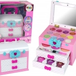 Troller de frumusețe pentru copii roz și alb