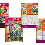 ARTLOVER imagine autoadezivă sclipitoare Căluți 20 × 29 cm