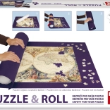 Covoraș rulabil pentru puzzle DINO 500–3000 piese (164 × 100 cm)