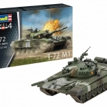 Model din plastic al tancului T-72 M1 1:72