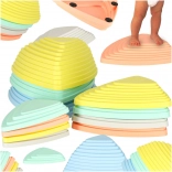 Pietre pastelate pentru echilibru și antrenament senzorial pentru copii