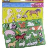 Lena șabloane de desen – cai și pisici