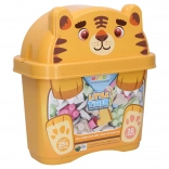 Set de construcție din bioplastic 30 de cuburi