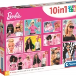 Puzzle CLEMENTONI BARBIE 10 în 1