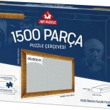 Ramă pentru puzzle 85x60 cm aurie pentru ART PUZZLE și altele