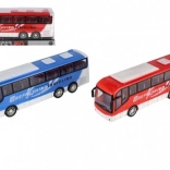 Autobuz City model din plastic pentru copii