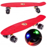 Skateboard Fiszka cu roti LED