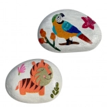 Arto decorarea pietrelor cu tehnica șervețelului