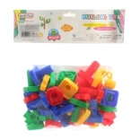 Set de construcție pentru copii cu șuruburi și piulițe