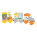 trenuleț de lemn Safari