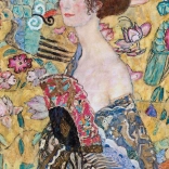 Puzzle Doamna cu evantai 1000 piese