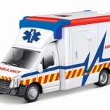 Ambulanță cu tărgi Bburago 1:43