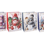 Pungă cadou L 31 × 42 × 12 cm Crăciun