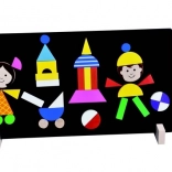 Puzzle magnetic pentru copii Detoa