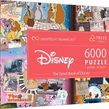 puzzle trefl uft marea carte disney 6000 piese