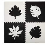 Covoraș de joacă puzzle din spumă MoMi FELI negru