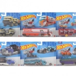 Camion de transport HOT WHEELS cu mașinuță 1:64
