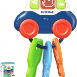 Mașinuță interactivă cu jucării de ros de la Chipolino