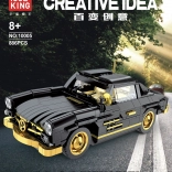 Set de construcție mașină retro, 886 piese