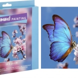 Pictură cu diamante Fluture 20 × 20 cm