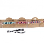 brățară textilă cu diametru reglabil