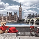 Puzzle 500 piese CASTORLAND Little Journey to London