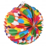 Lampion de hârtie sferic 25 cm