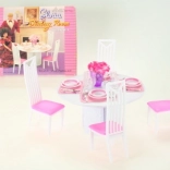 Glorie set de masă pentru păpuși