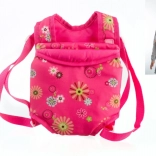 Marsupiu textil pentru bebeluși și păpuși 29 × 20 cm