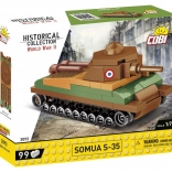 Set de construcție COBI Historical Collection Somua S-35 1:72