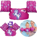 Centură de înot pentru copii cu aripioare Puddle Jumper unicorn 15–30 kg