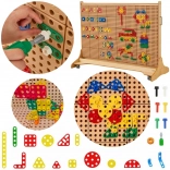 Masterkidz set de forme geometrice pentru panouri STEM, 260 piese