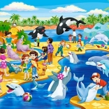 Puzzle Delfinariu 60 de piese