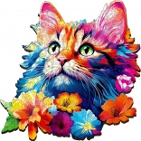 Puzzle din Lemn Pisică 500 Piese