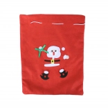 Punguță de Crăciun cu Moș Crăciun