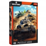 Puzzle 1000 piese WORLD OF TANKS: tancuri în luptă Trefl