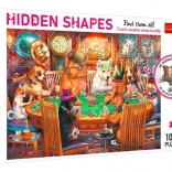 Puzzle TREFL Hidden Shapes Seară de joc 1086 piese