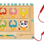 Joc magnetic: Toarnă înghețată pentru copii