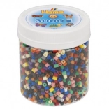 Mărgele cu fierul de călcat Hama MIDI în cutie