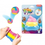 Masă gelatinoasă săltăreață în formă de căcuță