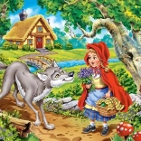 Puzzle Scufița Roșie cu 60 de piese