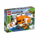 lego minecraft 21178 căsuța vulpii