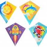 Zmeu romb din nailon pentru copii