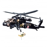 Sluban ModelBricks elicopter de salvare UH-60 Black Hawk