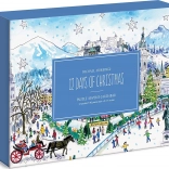 Calendar de Advent puzzle 12 zile de Crăciun 12×80 piese GALISON